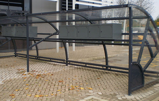 Industrial Steel Shelter